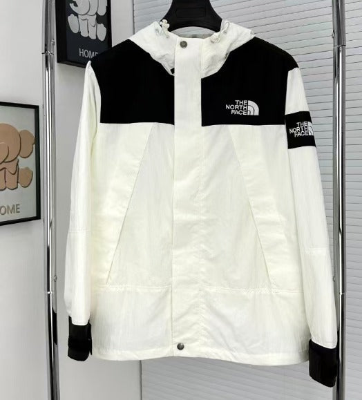 The North Face Martis Jacket Windbreaker Leather White/Black