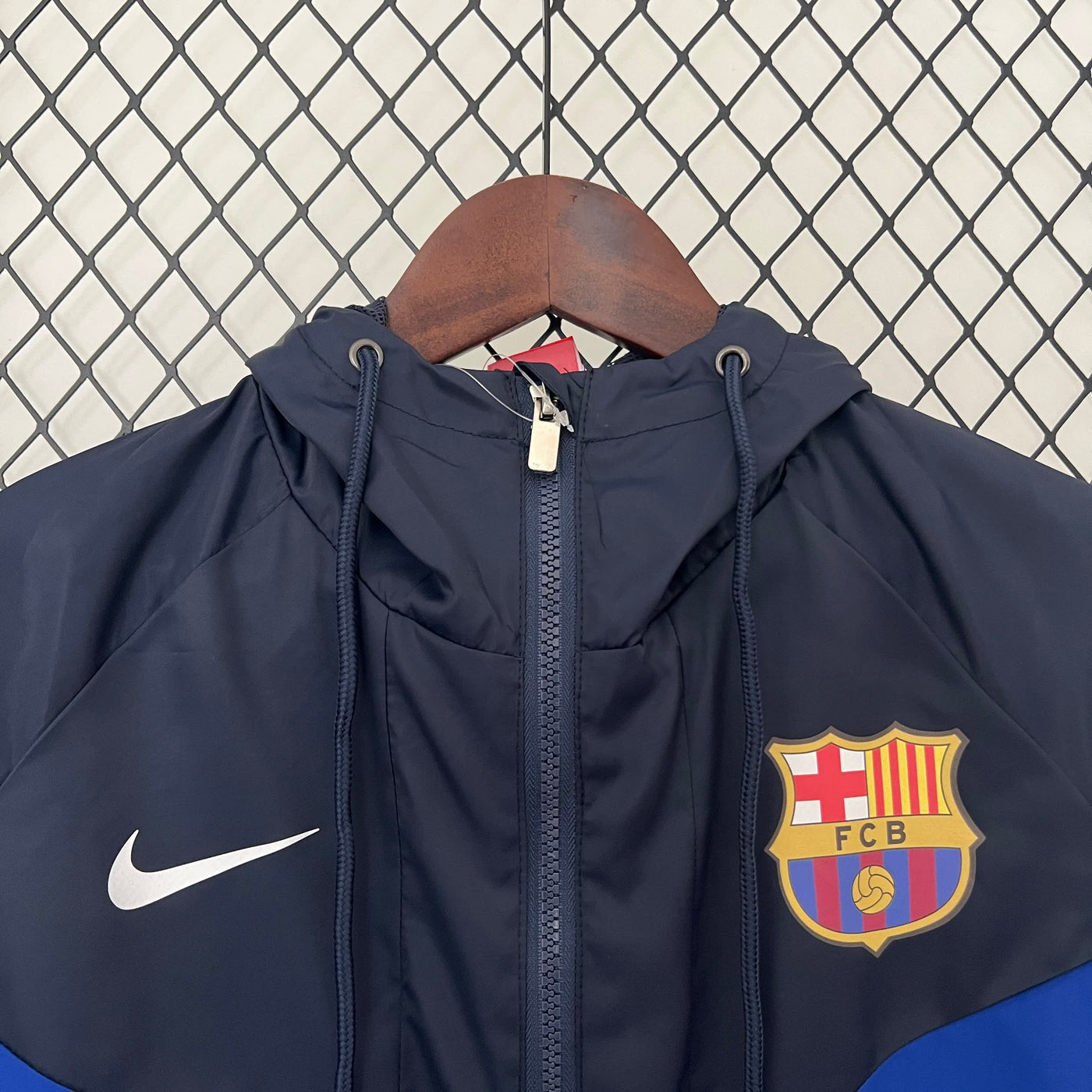Officiële FC Barcelona Windbreaker 2024/2025 – Maten S tot XXL