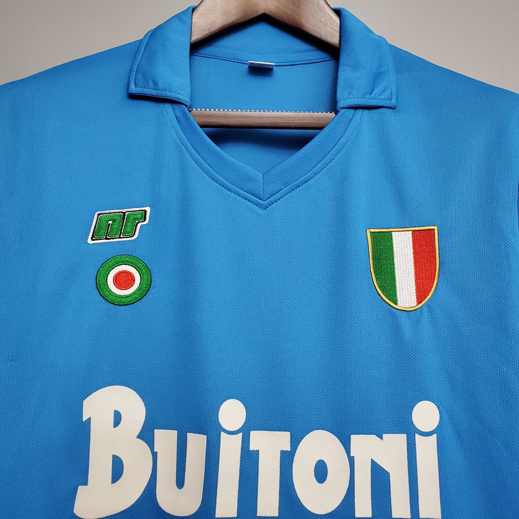 Diego Maradona 10 Napoli Thuis Shirt 1987/1988 - S tot XXXL