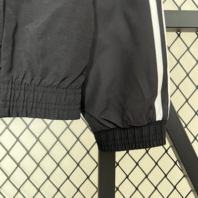 Duitsland Zwarte Trench Coat Windbreaker 2024/2025