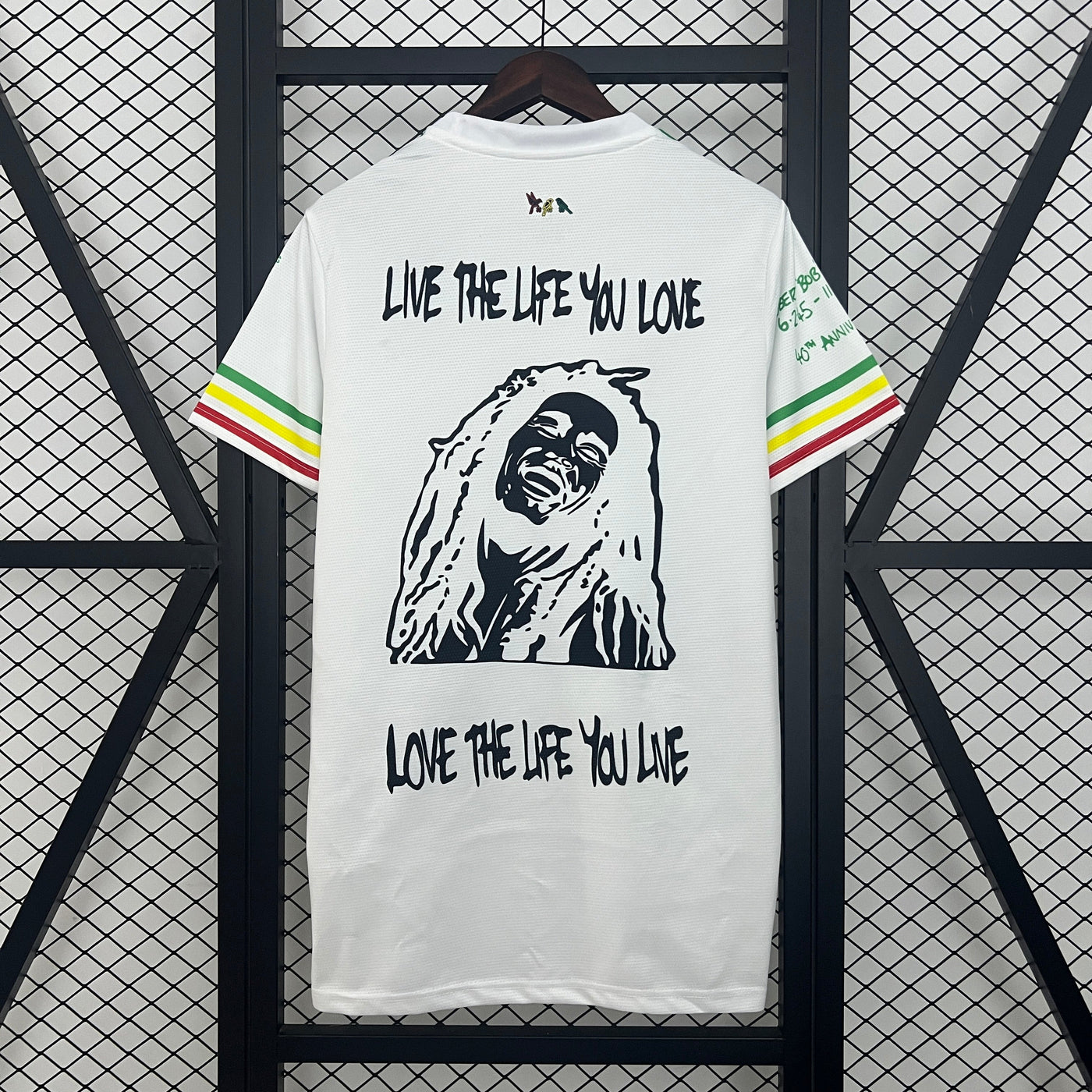 Ajax Shirt 2025/2026 - Bob Marley Edition Jersey White