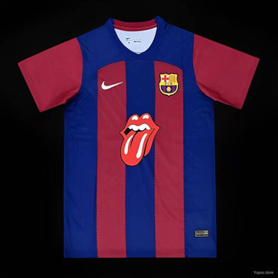 FC Barcelona Home Special Edition Rolling Stone Shirt 2023/2024