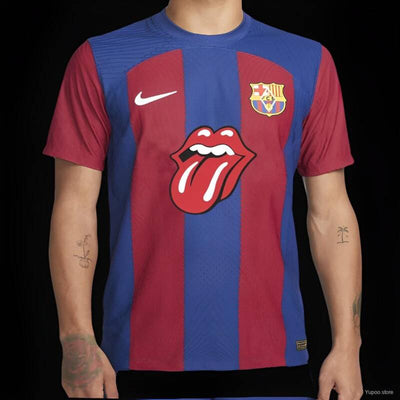FC Barcelona Home Special Edition Rolling Stone Shirt 2023/2024