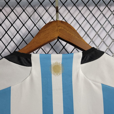 Lionel Messi 10 Argentinië Wereldkampioen 2022 Shirt - S tot XXXL