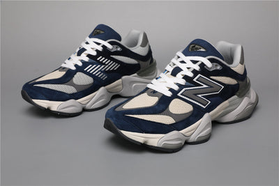 New Balance 9060-12 Navy Blue Shoes - Streetwear Sneakers