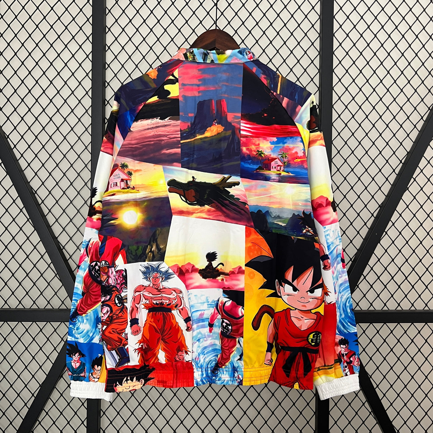 Japan Cartoon Edition Reversible Trench Coat Windbreaker 2024/2025