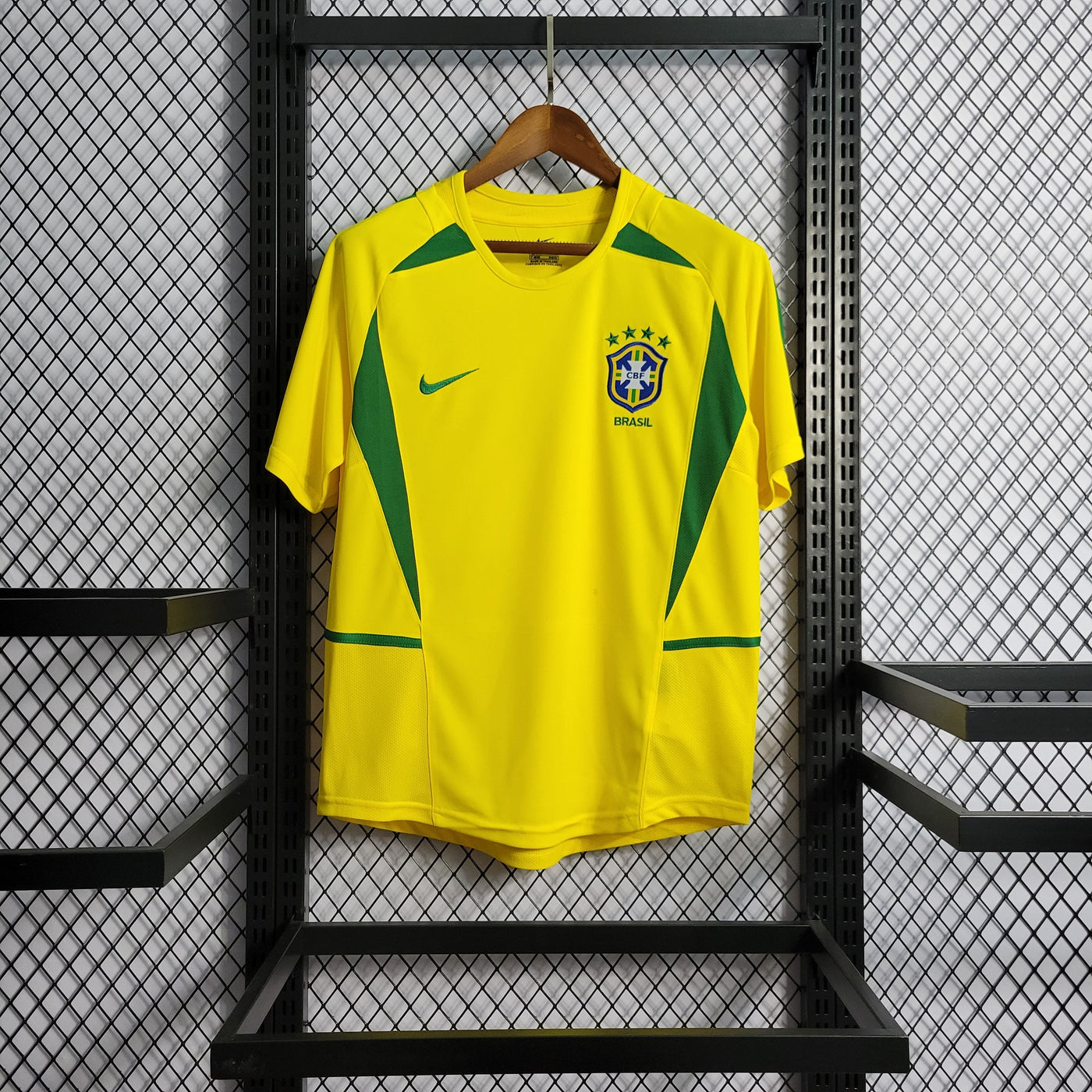 Legendarisch Brazilië Shirt 2002 - Ronaldo #9 Wereldkampioen