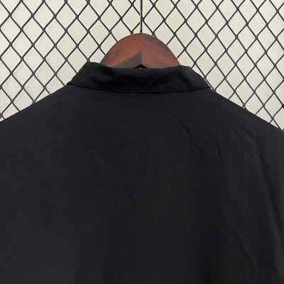 Duitsland Zwarte Trench Coat Windbreaker 2024/2025