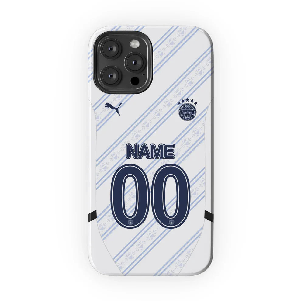Fenerbahce Away Cover - Customizable Soccer Phone Case