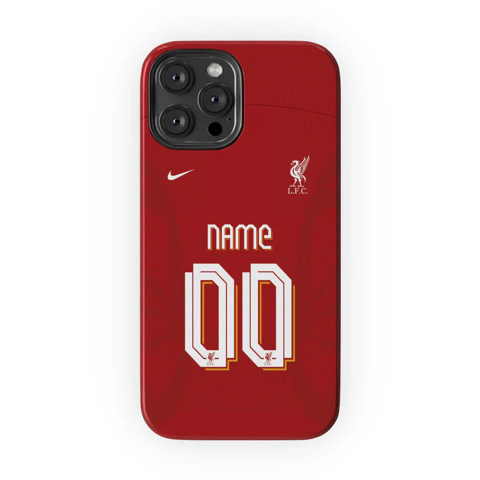 Liverpool Home Cover - Customizable Soccer Phone Case