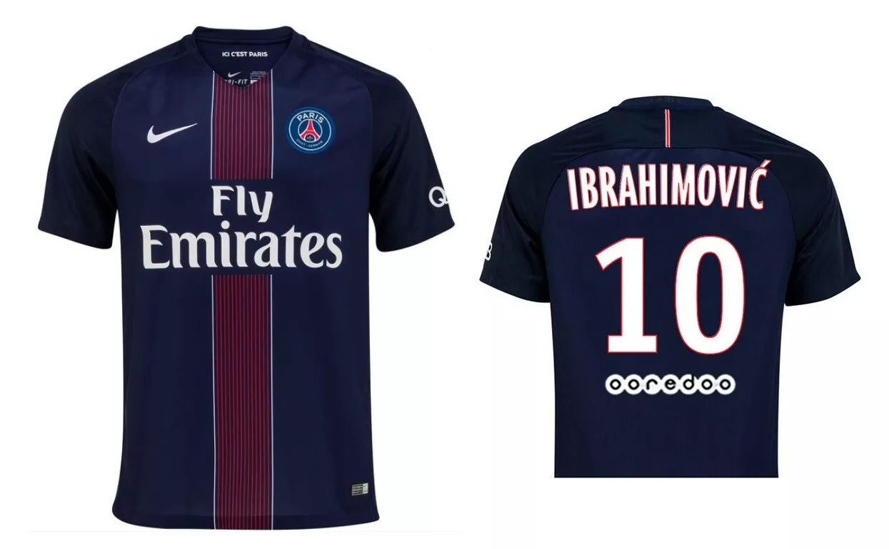 Zlatan Ibrahimovic - Psg Home Retro Shirt 2016/2017